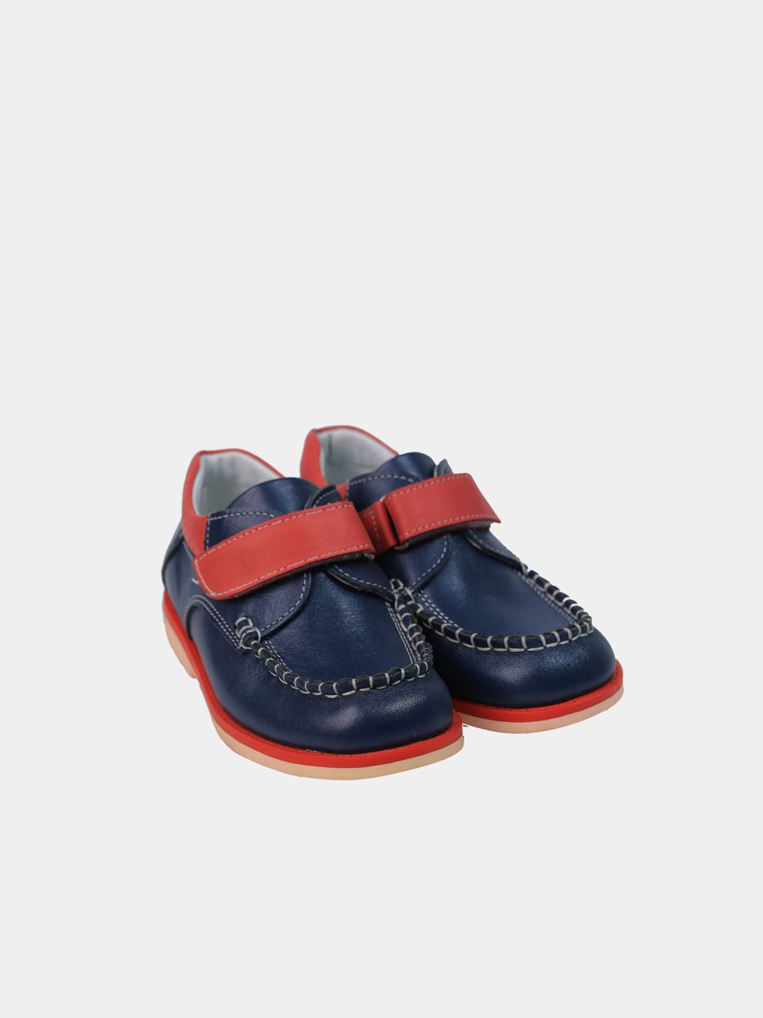 Children's moccasins made of genuine leather