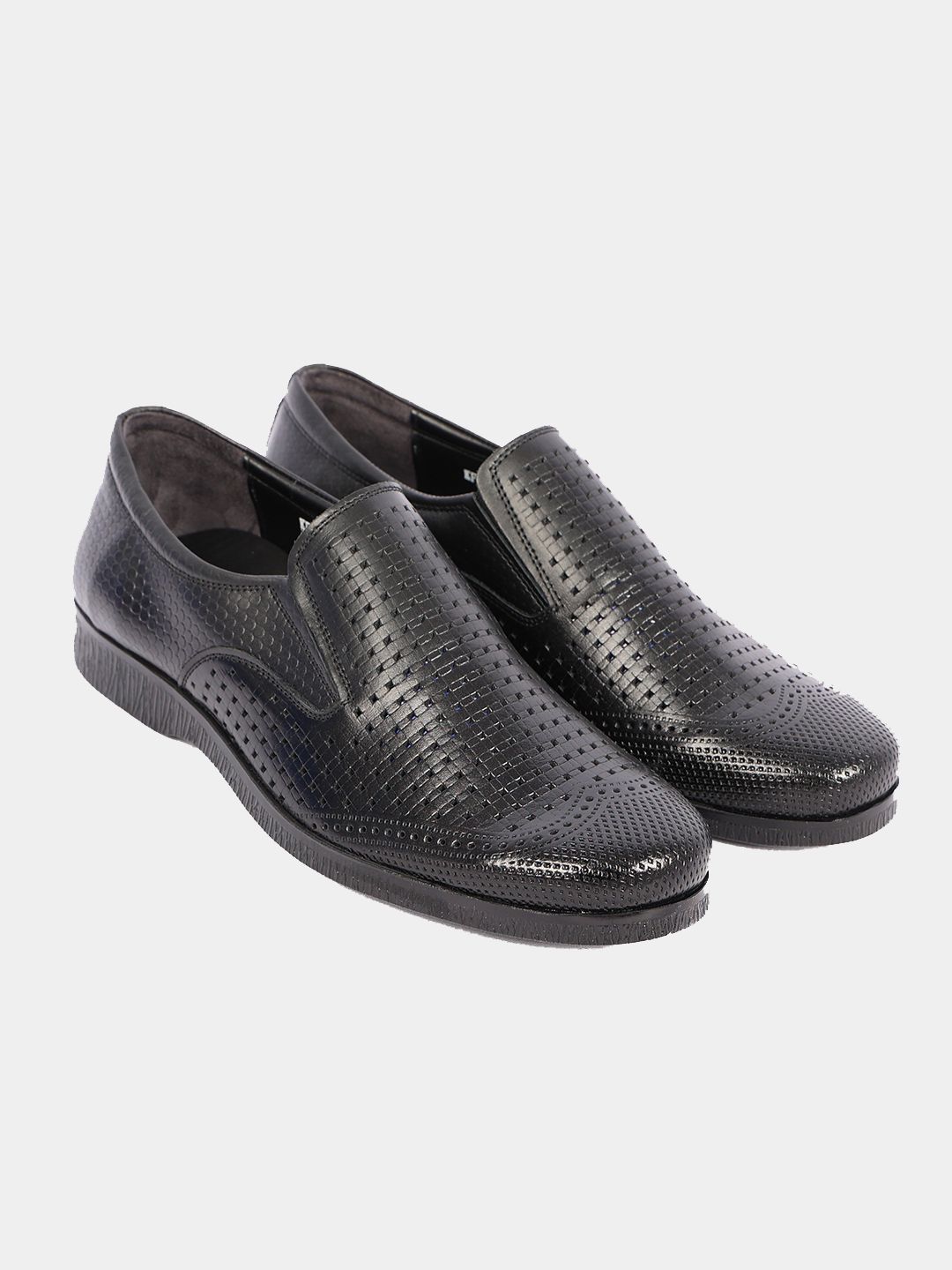 Leather summer shoes for men