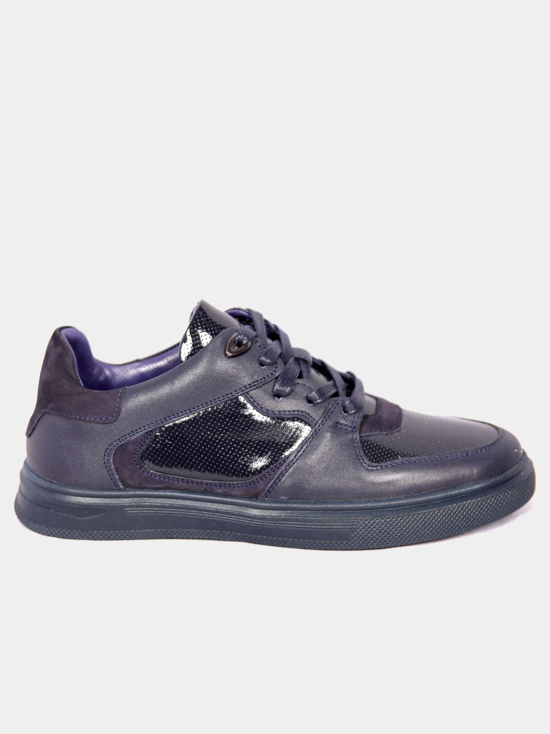 Men's sneakers made of genuine leather view 4